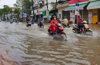 Ứng phó với ngập lụt do mưa lớn kết hợp triều cường 
