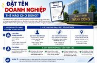Đặt tên doanh nghiệp thế nào cho đúng