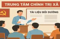 Chương trình, tài liệu bồi dưỡng, giảng dạy tại Trung tâm chính trị cấp xã