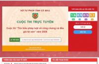 Công bố bài thi và xác minh thông tin Cuộc thi “Tìm hiểu pháp luật về công chứng và đấu giá tài sản” năm 2025
