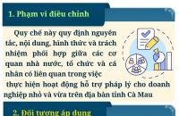 Truyền thông dự thảo chính sách (Quyết định của Ủy ban nhân dân tỉnh Cà Mau)