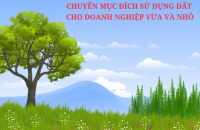 Doanh nghiệp vừa và nhỏ đang sử dụng đất có được chuyển sang mục đích khác