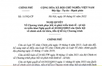 Triển khai các chương trình hỗ trợ cho vay theo Nghị quyết số 11 của Chính phủ