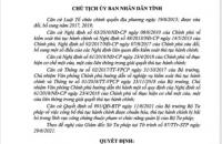 Công bố Danh mục thủ tục hành chính mới ban hành, sửa đổi, bổ sung, bãi bỏ lĩnh vực Công chứng 