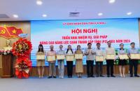 Cà Mau: Cải thiện và nâng cao Chỉ số Năng lực cạnh tranh cấp tỉnh (PCI) tỉnh Cà Mau năm 2024 và những năm tiếp theo