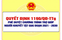 Triển khai thực hiện chính sách trợ giúp pháp lý đối với người khuyết tật, người khuyết tật khó khăn về tài chính