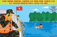Tăng cường phòng, chống, khắc phục hậu quả thiên tai
