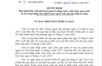 Phối hợp quản lý nhập cảnh, xuất cảnh, quá cảnh, cư trú,  hoạt động của người nước ngoài trên địa bàn tỉnh Cà Mau