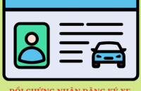 Quy định về đổi chứng nhận đăng ký xe, biển số xe