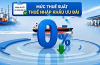 Kéo dài thời hạn áp dụng thuế nhập khẩu ưu đãi, thuế bảo vệ môi trường, thuế giá trị gia tăng đối với mặt hàng xăng, dầu, nguyên liệu sản xuất xăng, dầu và nhiên liệu bay