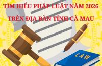 Trong năm 2026 sẽ tổ chức 07 đợt thi trực tuyến trên địa bàn tỉnh Cà Mau