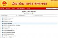 Phê duyệt kết quả pháp điển hệ thống quy phạm pháp luật