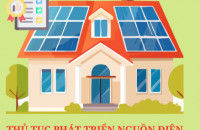 Thủ tục phát triển nguồn điện tự sản xuất, tự tiêu thụ