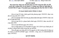 Quy định mức độ khôi phục lại tình trạng ban đầu của đất trước khi vi phạm