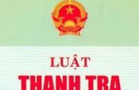 Xây dựng, phê duyệt Định hưóng chương trình thanh tra và ban hành kế hoạch thanh tra