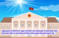 Nghị quyết về tình hình triển khai thực hiện và vận hành mô hình chính quyền địa phương 02 cấp