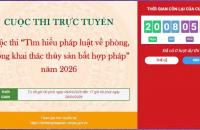 Phát động Cuộc thi trực tuyến “Tìm hiểu pháp luật về phòng, chống  khai thác thủy sản bất hợp pháp” năm 2026