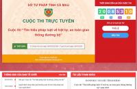 Phát động cuộc thi trực tuyến “Tìm hiểu pháp luật về Trật tự, an toàn giao thông đường bộ”
