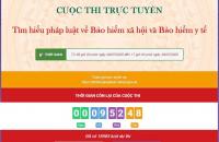 Công nhận kết quả Cuộc thi trực tuyến “Tìm hiểu pháp luật về Bảo hiểm xã hội và Bảo hiểm y tế” năm 2025