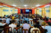 Trang bị kỹ năng nhận diện lừa đảo mạng và phòng ngừa rủi ro từ hụi cho người dân xã Hưng Mỹ