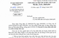Tăng cường thực hiện các biện pháp phòng, chống dịch COVID-19