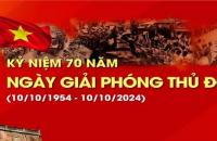 Tuyên truyền kỷ niệm 70 năm Ngày Giải phóng Thủ đô