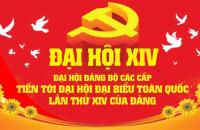 Nội dung tuyên truyền đại hội đảng bộ các cấp và Đại hội đại biểu toàn quốc lần thứ XIV của Đảng