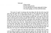 Tháo gỡ khó khăn, vướng mắc trong quản lý hoạt động di chuyển của người và phương tiện