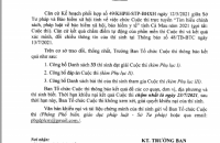Công bố 33 thí sinh đạt giải Cuộc thi 