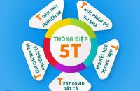 Thông điệp 5T để phòng, chống dịch Covid-19