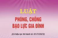 Phấn đấu có từ 80% trở lên số hộ gia đình được tiếp cận thông tin về Luật Phòng, chống bạo lực gia đình