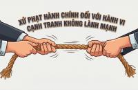 Quy định xử phạt hành chính đối với hành vi cạnh tranh không lành mạnh
