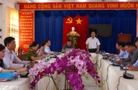 Sở Tư pháp kiểm tra, hướng dẫn nghiệp vụ tư pháp tại xã U Minh