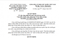 Công nhận 33 thí sinh đạt giải Cuộc thi 