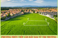 Phương thức tiếp cận đất đai từ thị trường của các Doanh nghiệp vừa và nhỏ