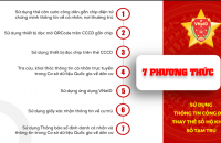 07 phương thức khai thác, sử dụng thông tin công dân trên thẻ Căn cước công dân gắn chip