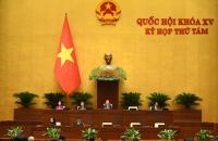 Nội dung giao chính quyền địa phương quy định chi tiết các luật được Quốc hội khóa XV thông qua tại Kỳ họp thứ 8