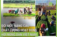 Tiếp tục đổi mới, nâng cao chất lượng hoạt động công tác Hội và phong trào nông dân