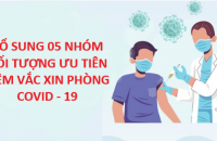 Bổ sung đối tượng ưu tiên tiêm vắc xin