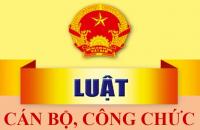 Cà Mau ban hành kế hoạch triển khai thực hiện  Luật Cán bộ, công chức năm 2025