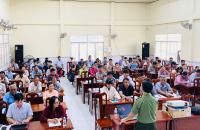 Sở Tư pháp phổ biến pháp luật phòng, chống bạo lực trẻ em và phòng, chống lừa đảo trên không gian mạng tại xã Tân Lộc