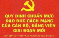 Chuẩn mực đạo đức cách mạng của cán bộ, đảng viên trong giai đoạn mới