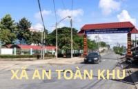 Thủ tục, trình tự công nhận xã an toàn khu
