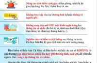BHXH tỉnh Cà Mau cảnh báo thủ đoạn lừa đảo cập nhật thông tin  trên ứng dụng VssID