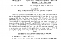 Những kết quả và tác động tích cực qua 10 năm thực hiện Luật Phổ biến, giáo dục pháp luật