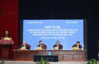 Tăng cường phối hợp giữa Bộ Tư pháp và Ủy ban Dân tộc