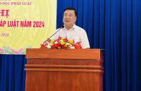 Cà Mau: tổ chức Hội nghị triển khai văn bản quy phạm pháp luật đợt I năm 2024