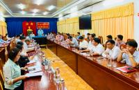 Kiểm tra công tác phổ biến, giáo dục pháp luật tại UBND huyện Đầm Dơi