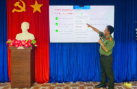 Phổ biến pháp luật về phòng, chống lừa đảo mạng và hụi tại Phường Vĩnh Trạch