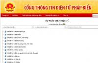 Đưa Bộ Pháp điển điện tử đến gần hơn đối với cá nhân, tổ chức